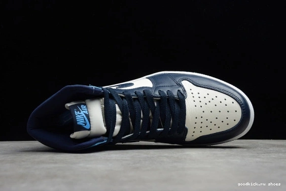 High 555088-140 Jordan OG Blue 1 Obsidian - University Air | Retro UNC 555088-140 0505